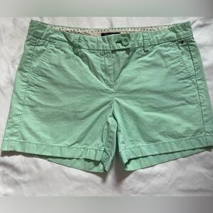 Tommy Hilfiger Light Green Women's Shorts Size 8